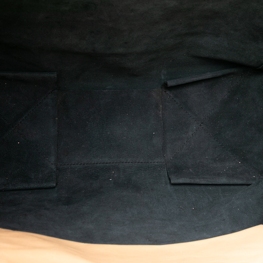 Pre-Loved Celine Bicolor Leather Vertical Cabas Tote - Picture 4 of 7